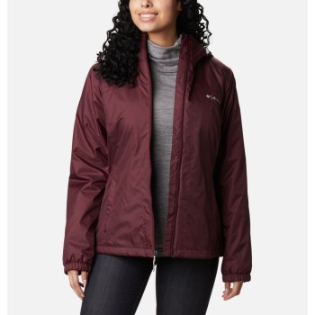 Columbia Switchback Sherpa Lined, Chamarras Vino Para Mujer | 076539-MDT